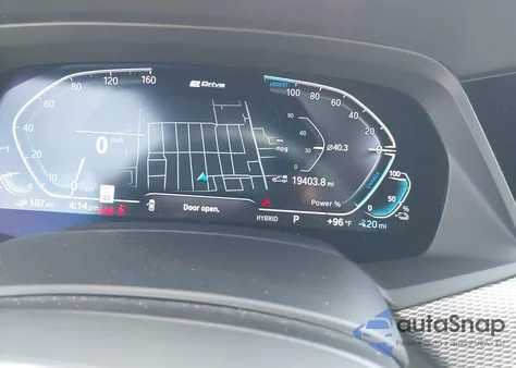 2022 BMW X5 Phev xDrive45E from USA, damaged, VIN 5UXTA6C07N9M85621